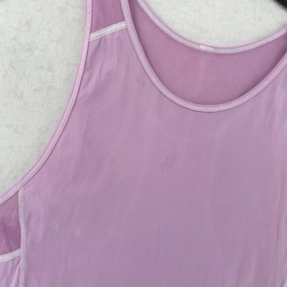 Lululemon Tank Top Women's Lavender  Sculpt Mesh Sleeveless Pullover Activewear - Picture 9 of 12